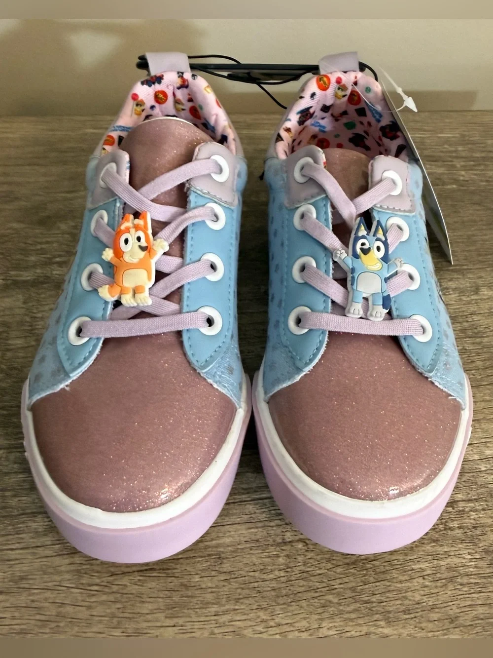 Bluey Sneakers Shoes Size 12 & Lunchbox NEW Back to School